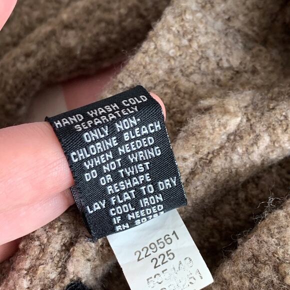 Moda International Brown Sweater, Size S - Picture 6 of 6